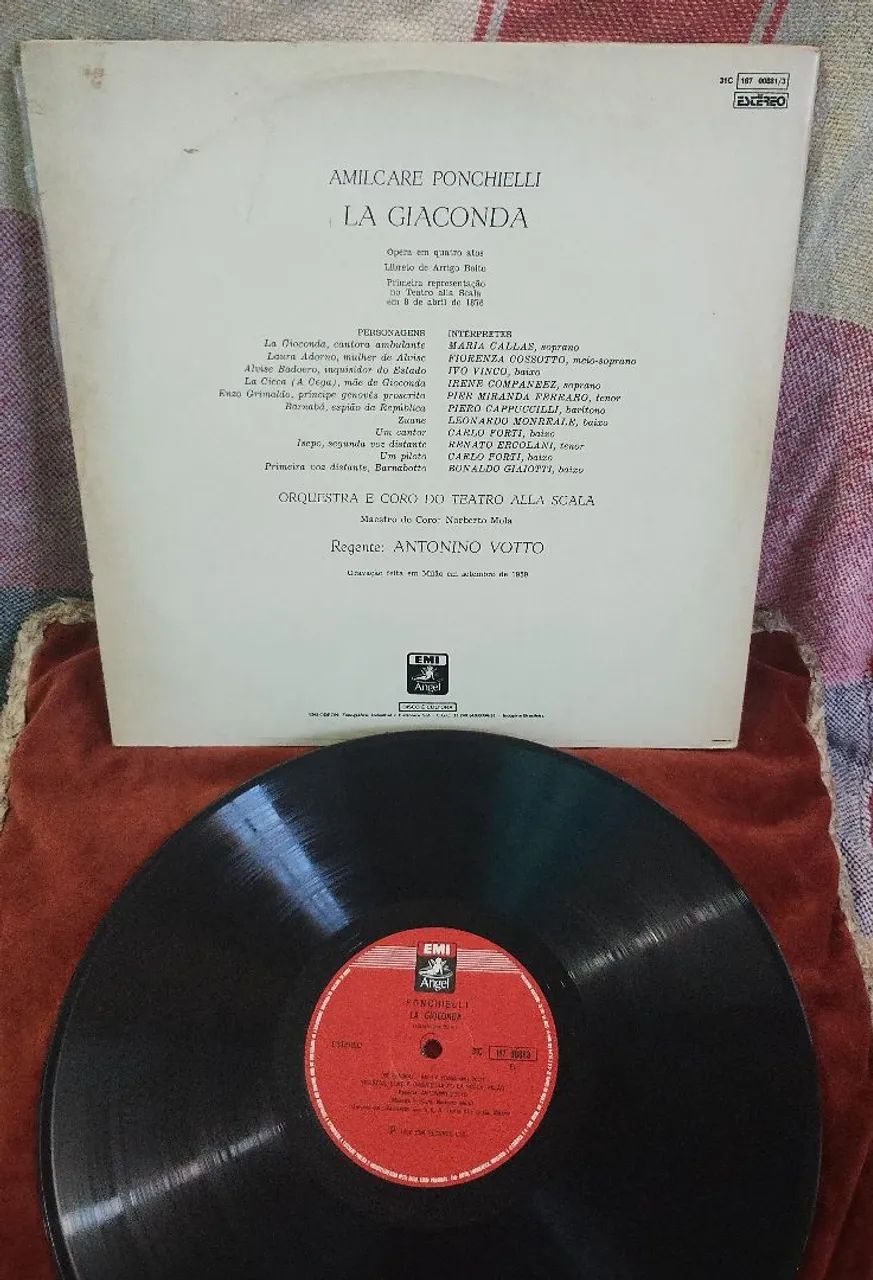 Disco de Vinil Callas La Gioconda - Foto 2