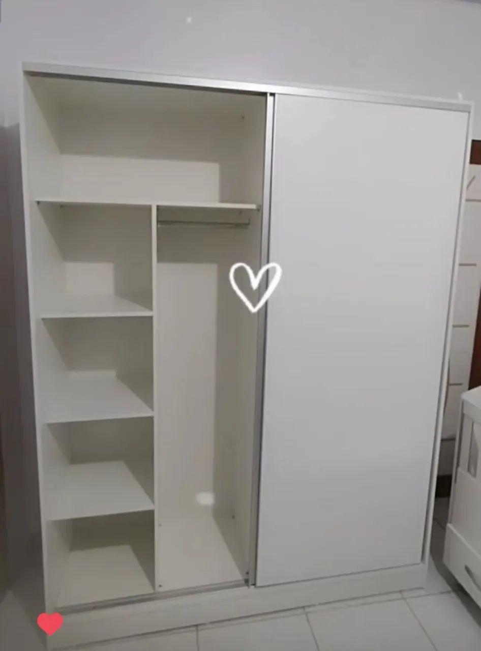 Guarda roupa em mdf64317207130114120