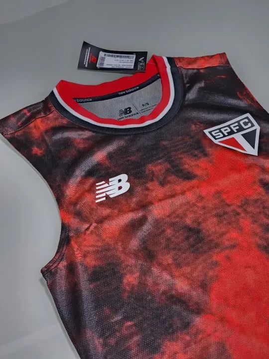 Regata são paulo spfc new balance uniforme 3 2024/25 - Foto 2