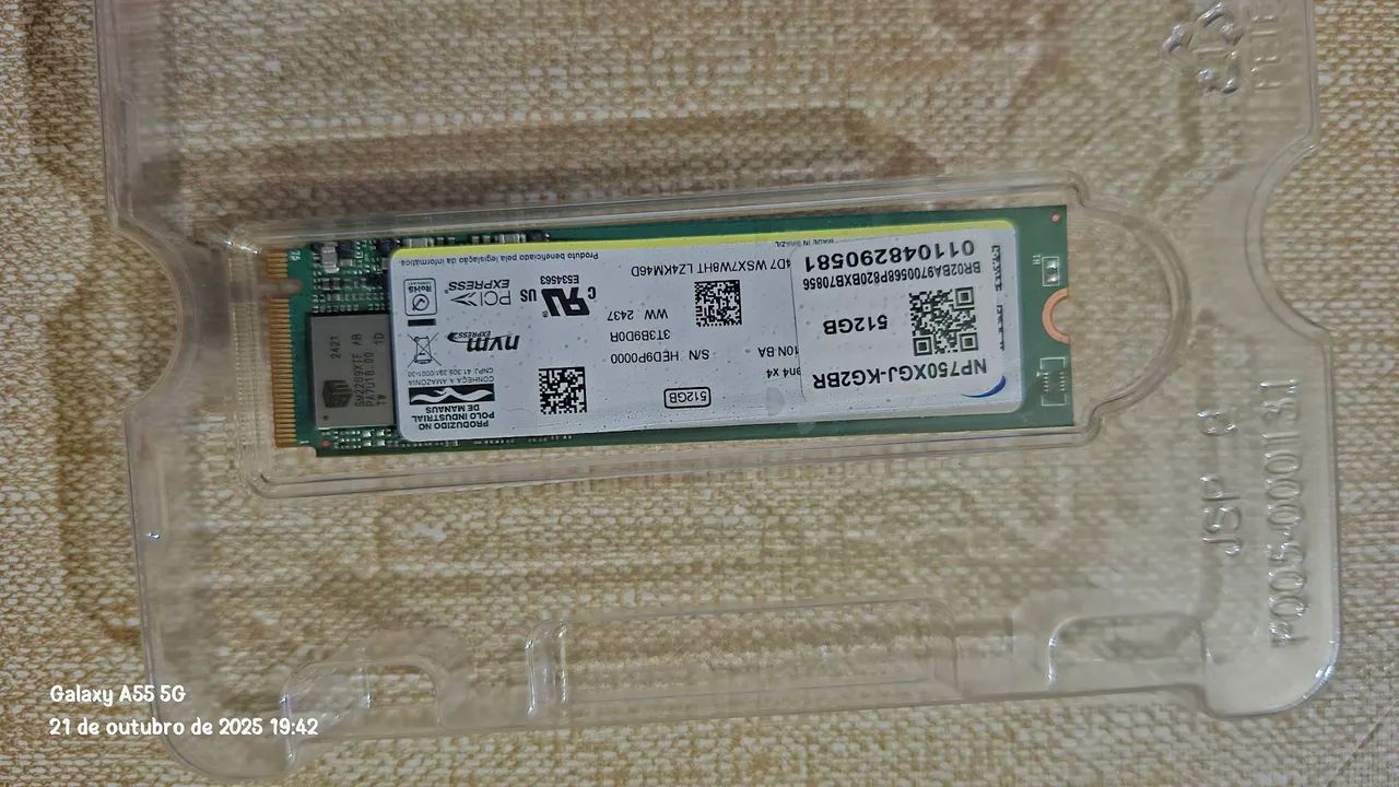 SSD NVME M2 512GB HANA (ORIGINAL SAMSUNG)  - Foto 3