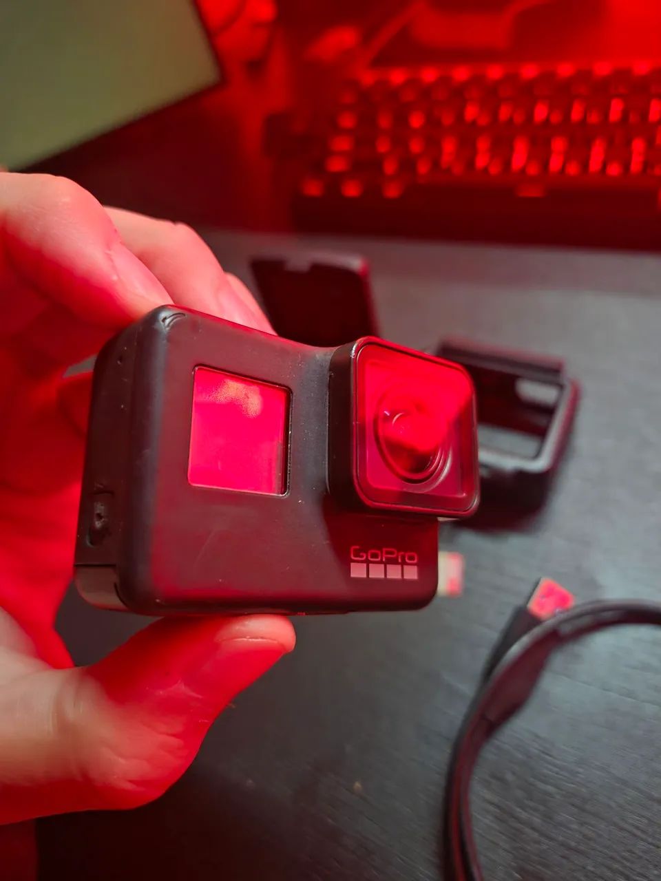 Go Pro Hero 7 black camera de ação gravação full hd - Câmeras e