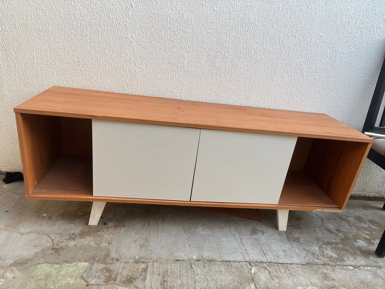 Rack bancada com avarias