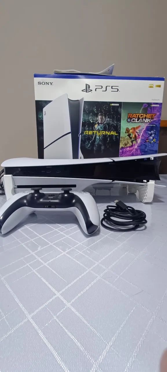 PS5 Slim 1TB (Com Leitor de Disco) 