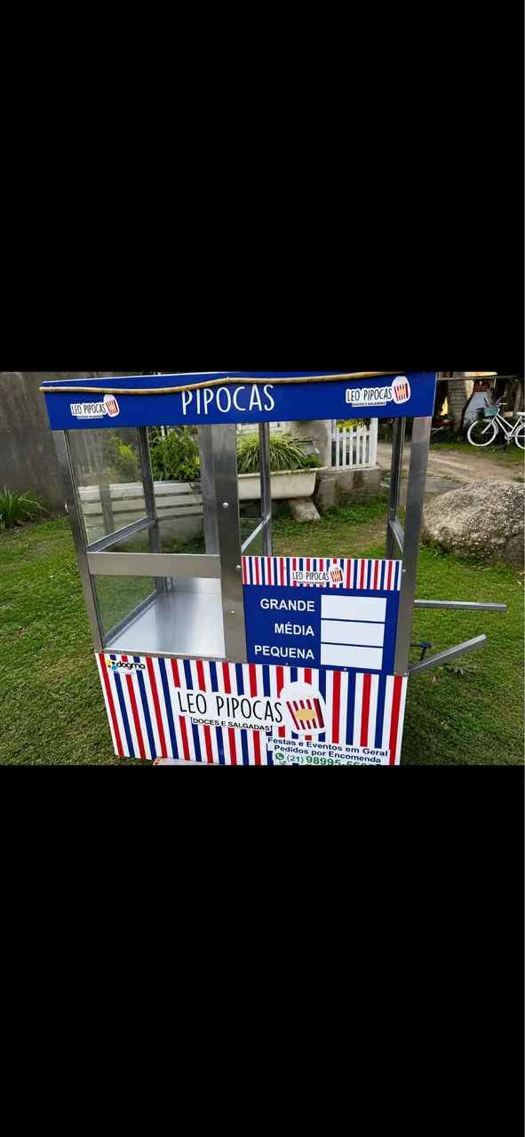 Carrocinha de pipoca  - Foto 3