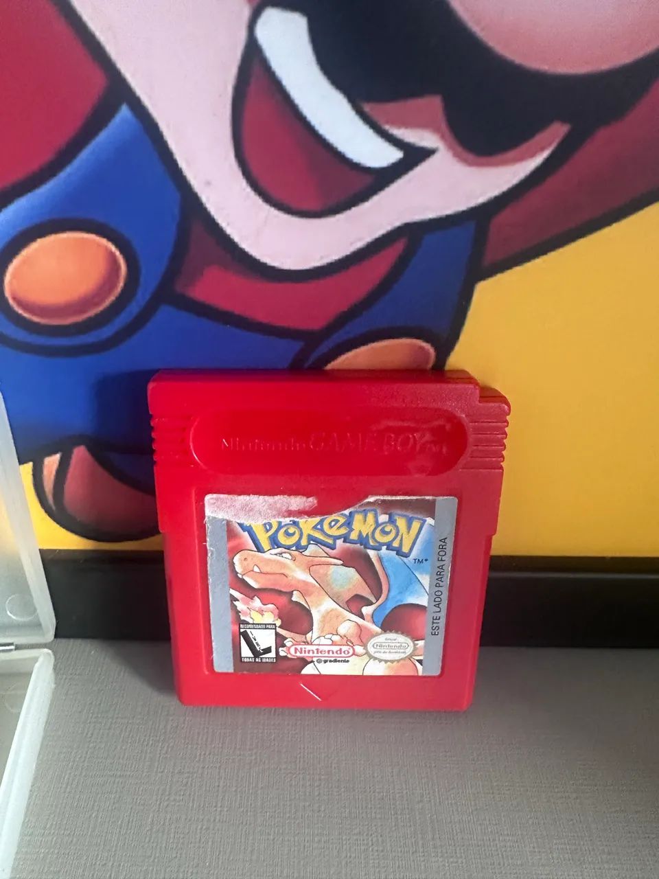 Pokémon Red Game boy gradiente caixa  - Foto 5