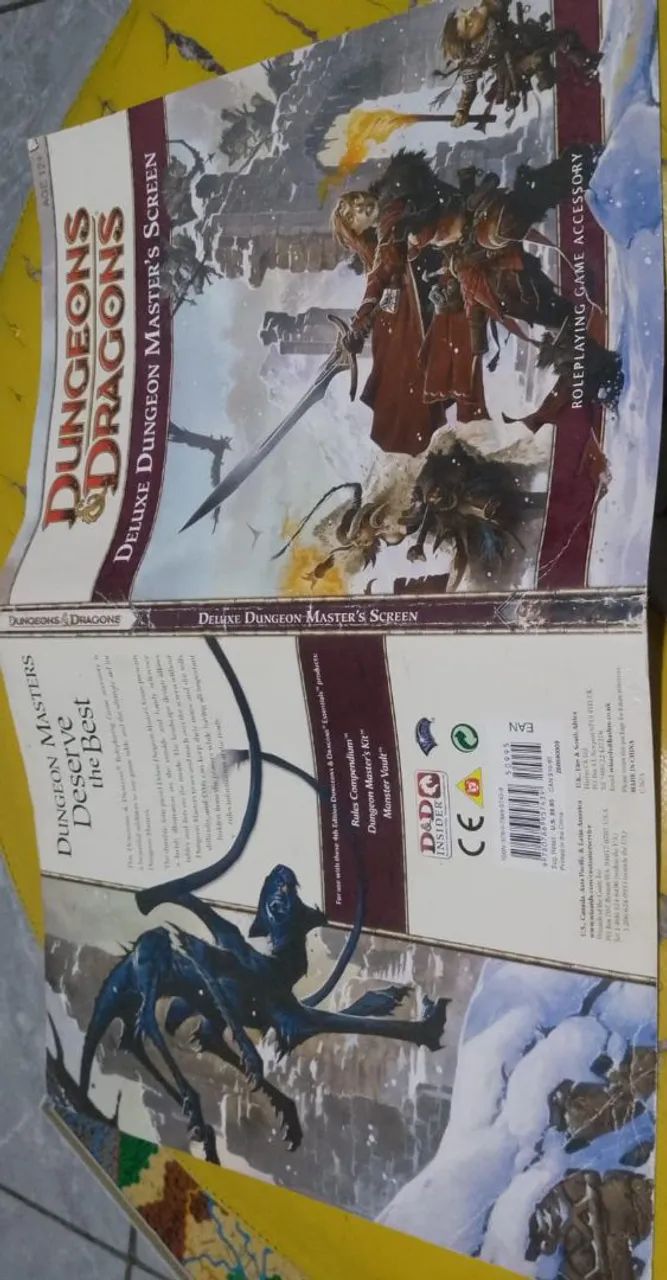 RPG Dungeons & Dragons - Deluxe Dungeon Master's Screen