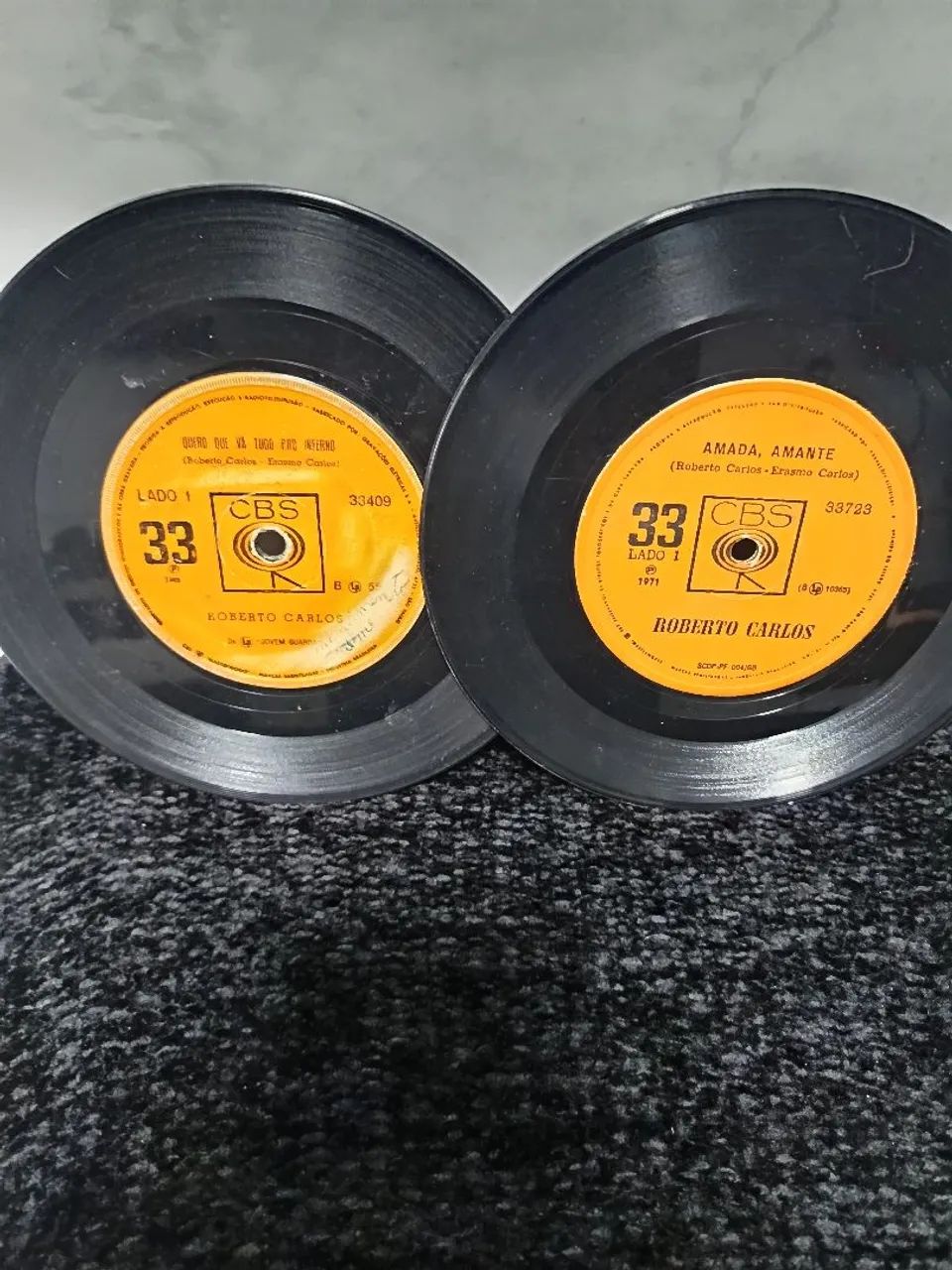 Coleção de discos de vinil do Roberto Carlos de 60/70 - Foto 2