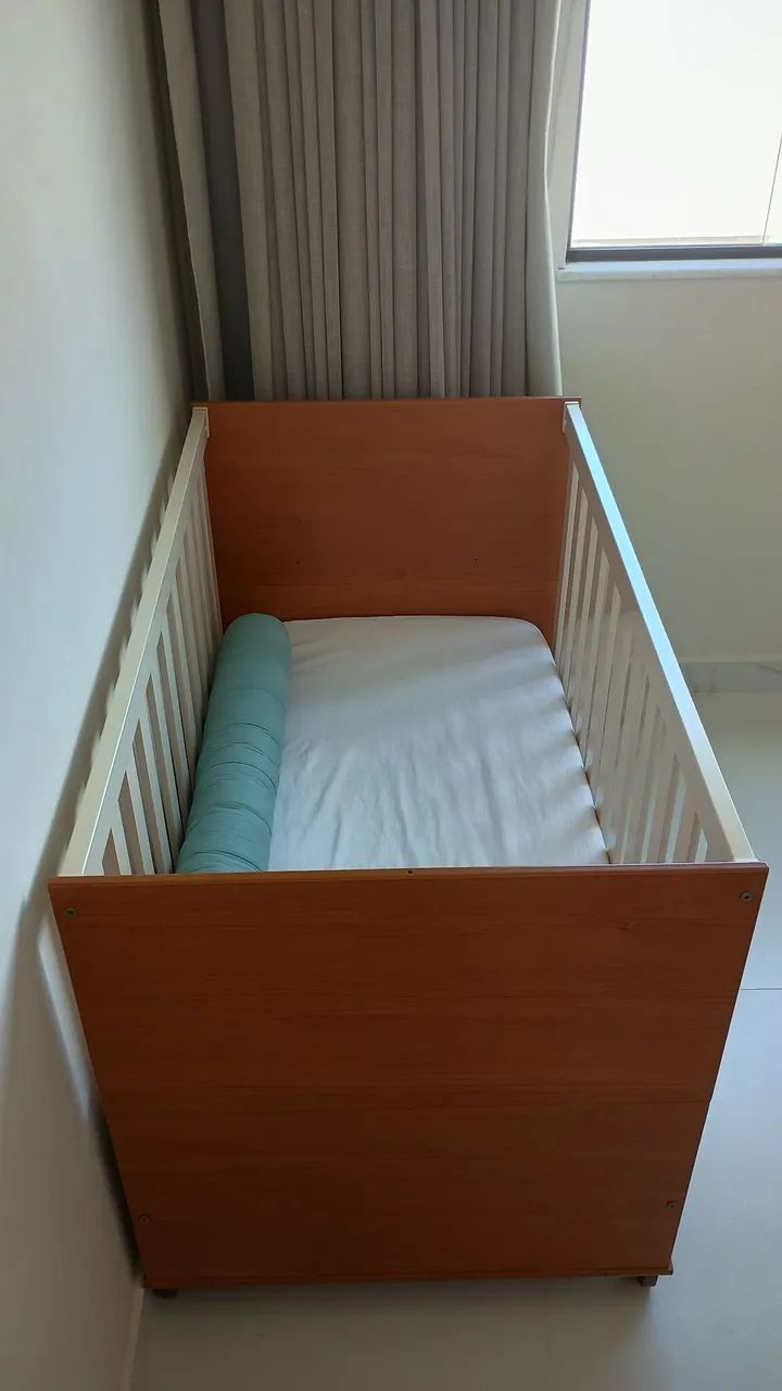 Berço Matic com conversão para mini cama -  R$ 400 - Foto 4