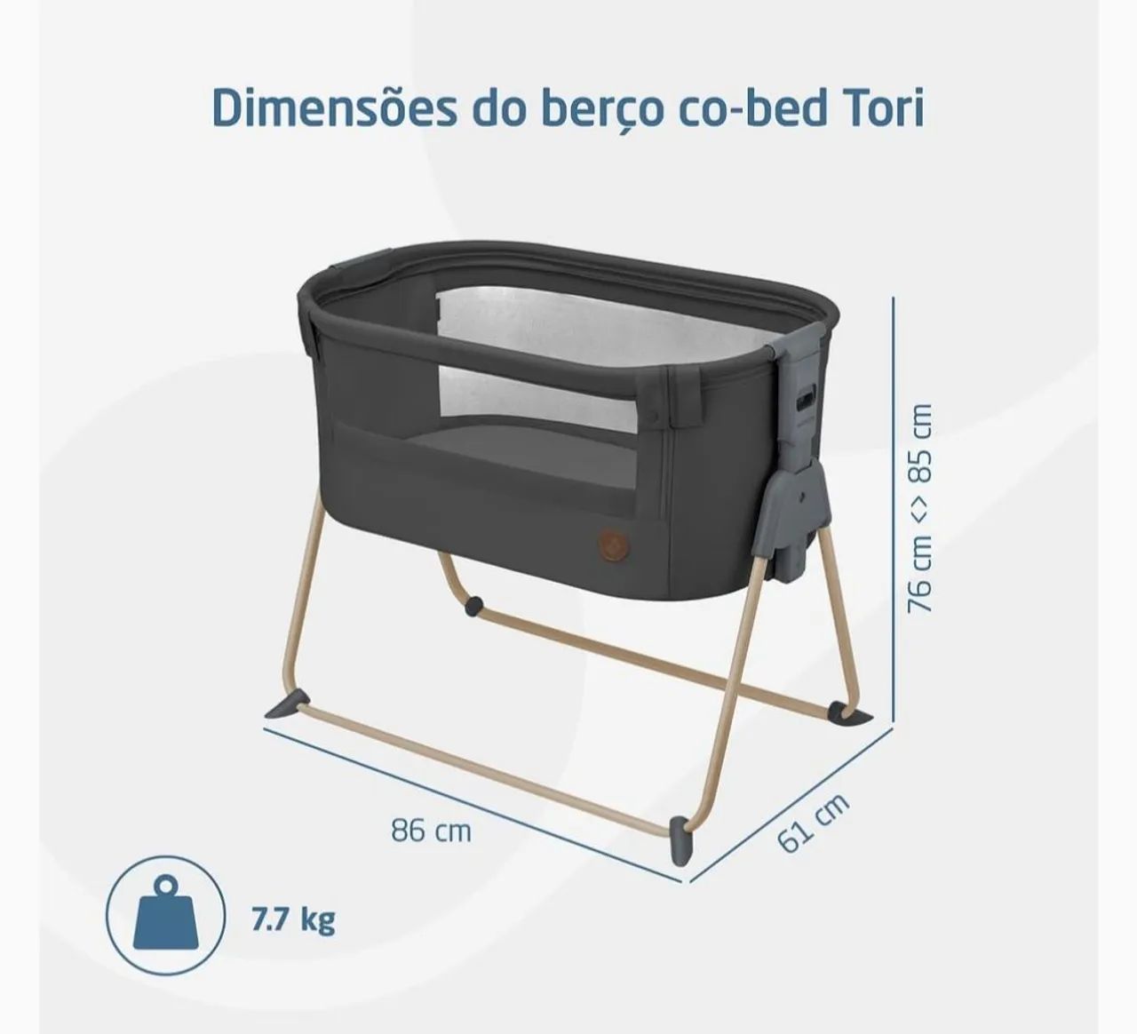 Berço Co-bed Maxi Cosi Tori - Foto 5