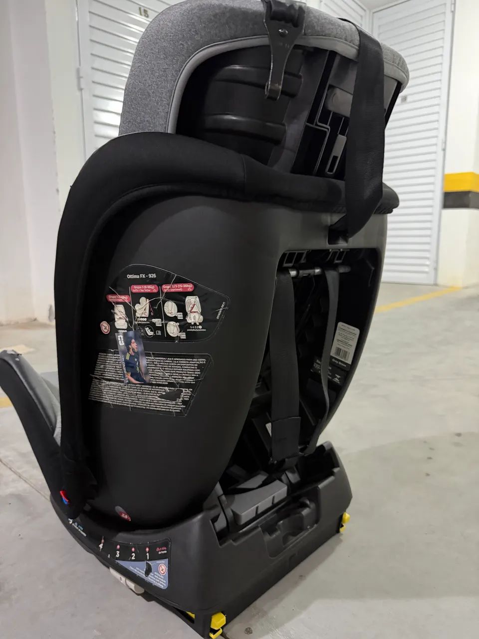Cadeirinha Infanti Ottima FX 926 Isofix + Top Tether - 0 a 36 kg - Foto 2