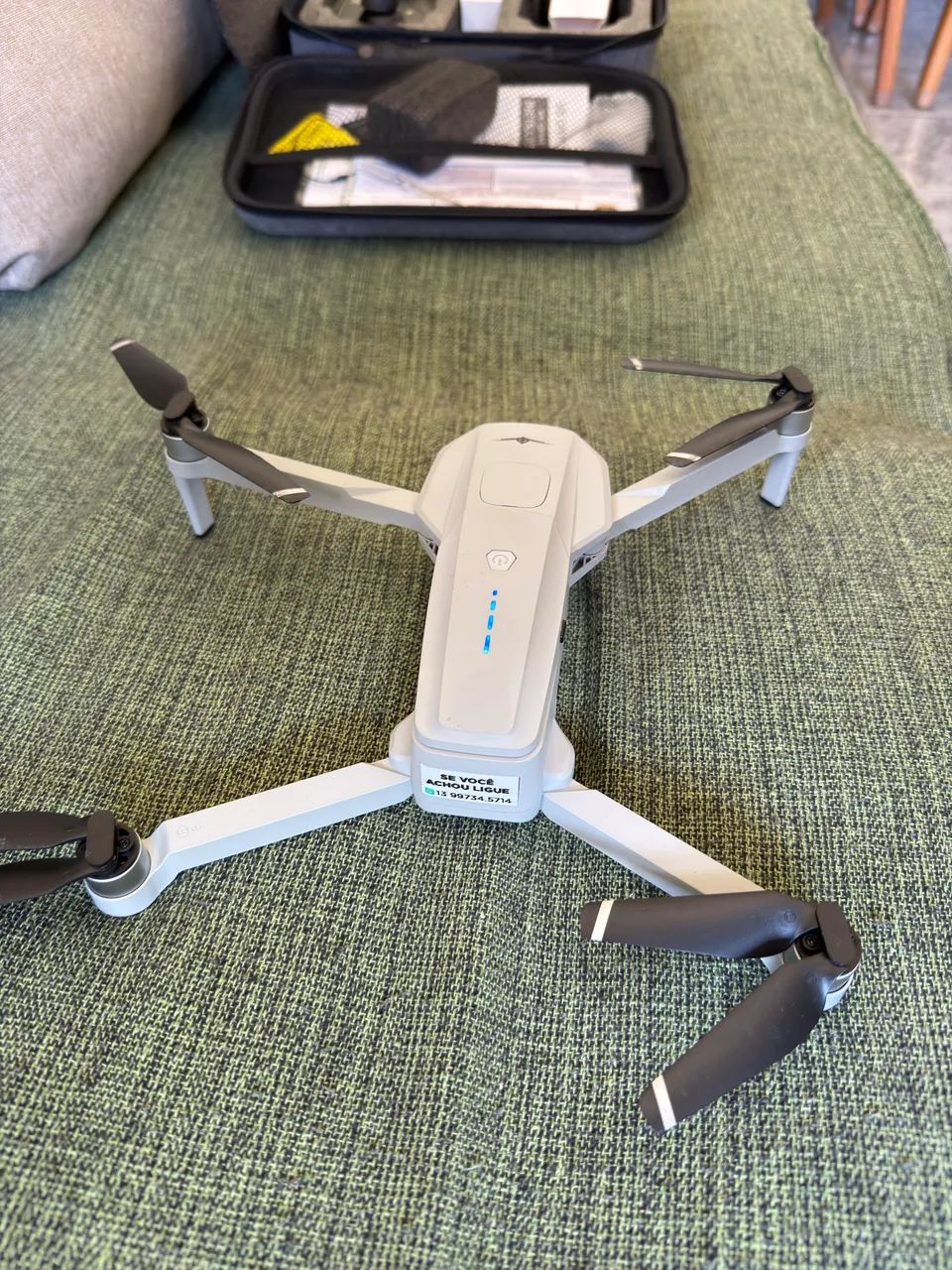 Drone KF102 com duas baterias - Foto 4
