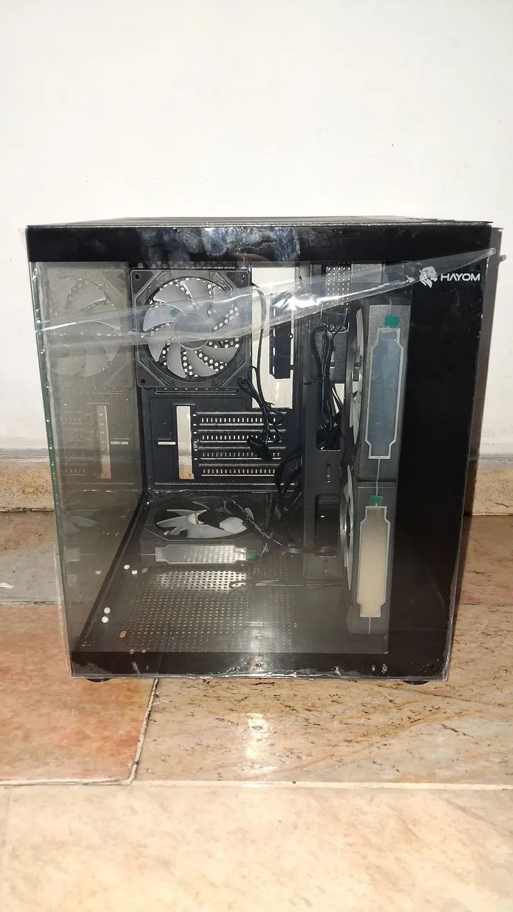 Gabinete Gamer Aquario + 4 fans (ventuinhas) - Foto 4
