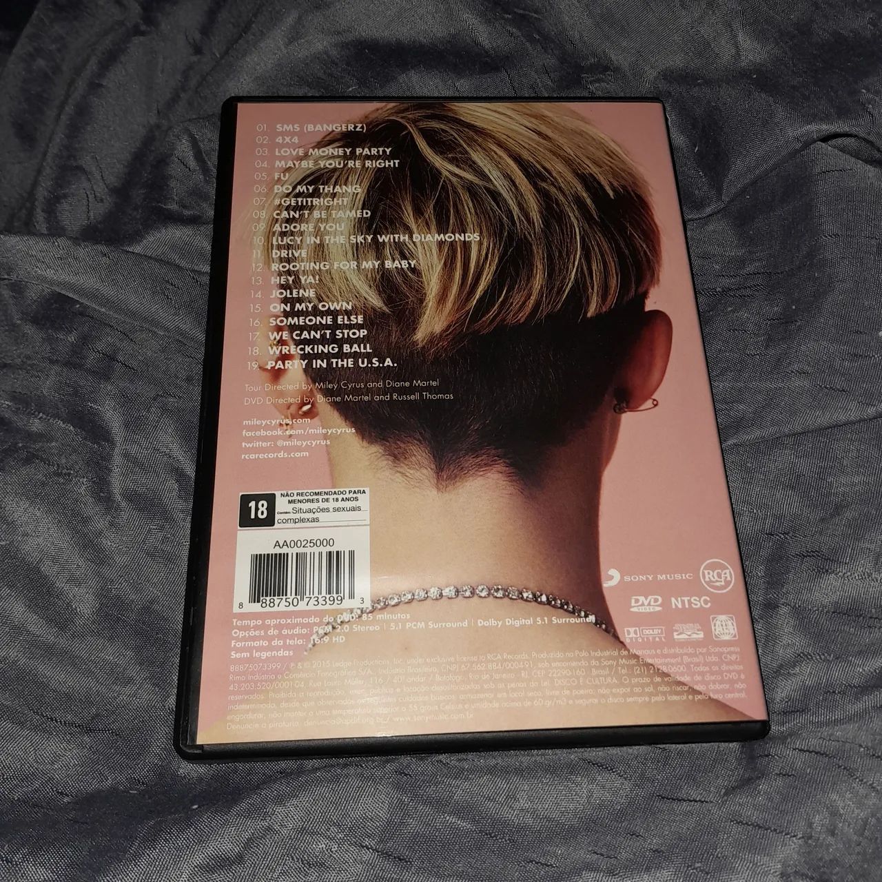 Dvd Miley cirus - Bangerz tour - Foto 5