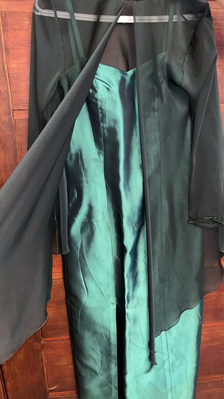 Vestido de festa verde - Foto 4