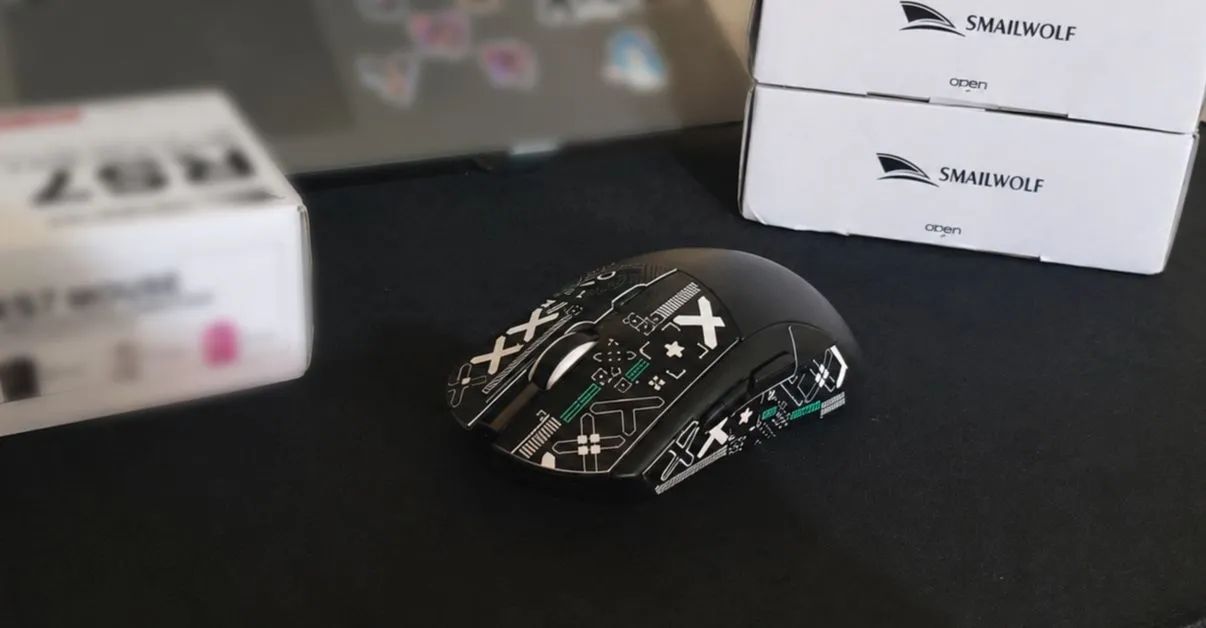 Mouse Gamer Smailwolf RS7 Tri-Mode - Foto 5