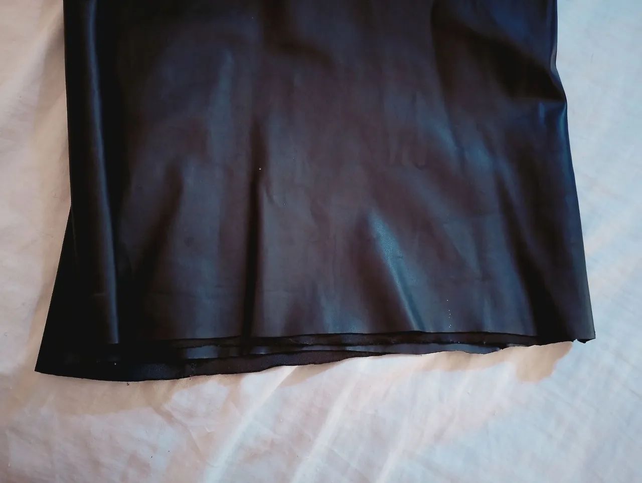 Calça cargo tecido PU - Foto 4
