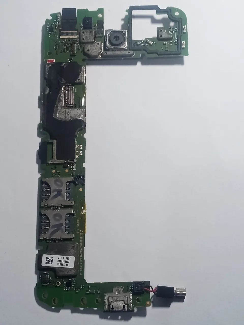Placa mãe celular Motorola moto G4 plus não funciona wi-fi 