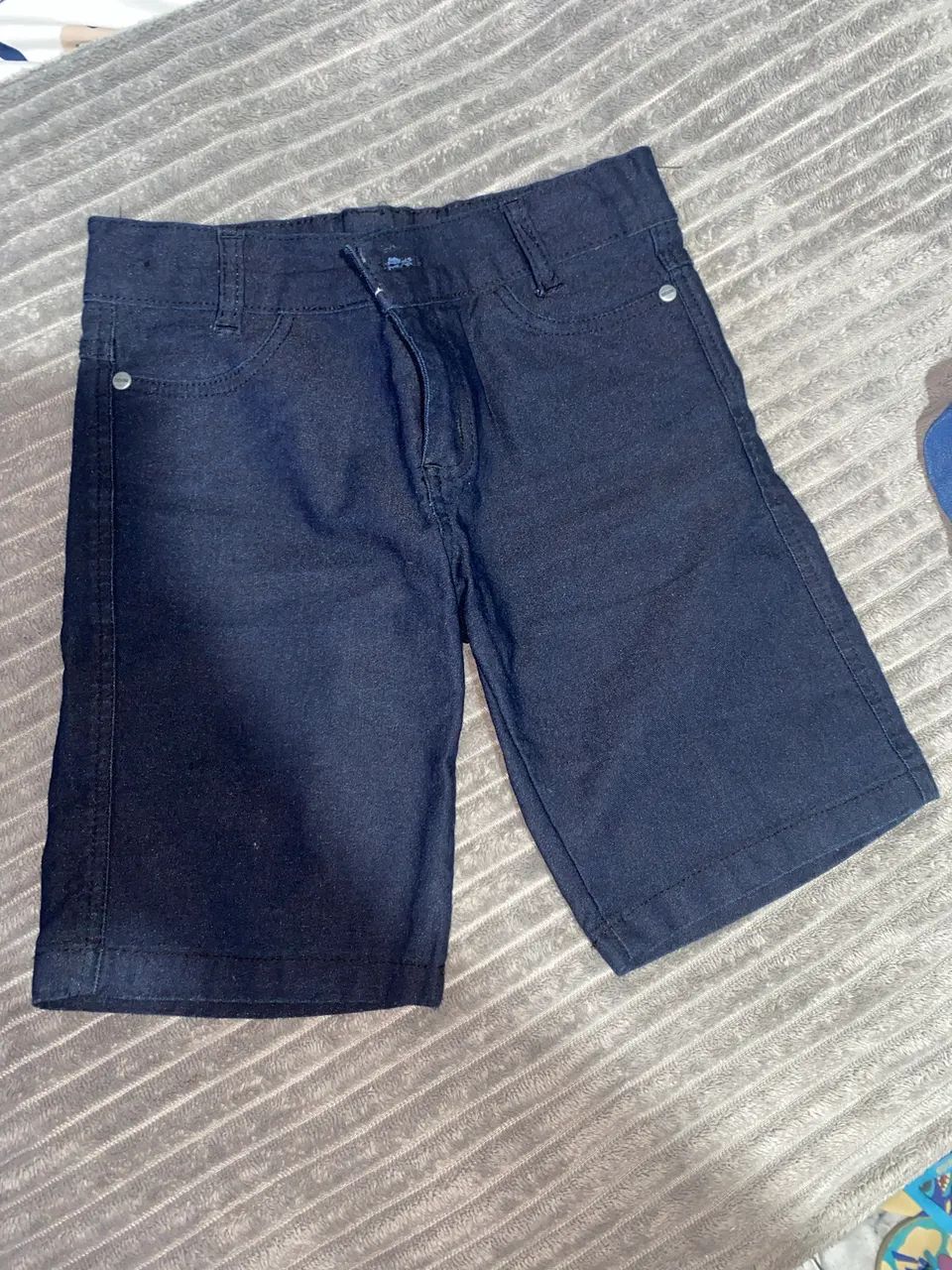 Bermuda jeans infantil