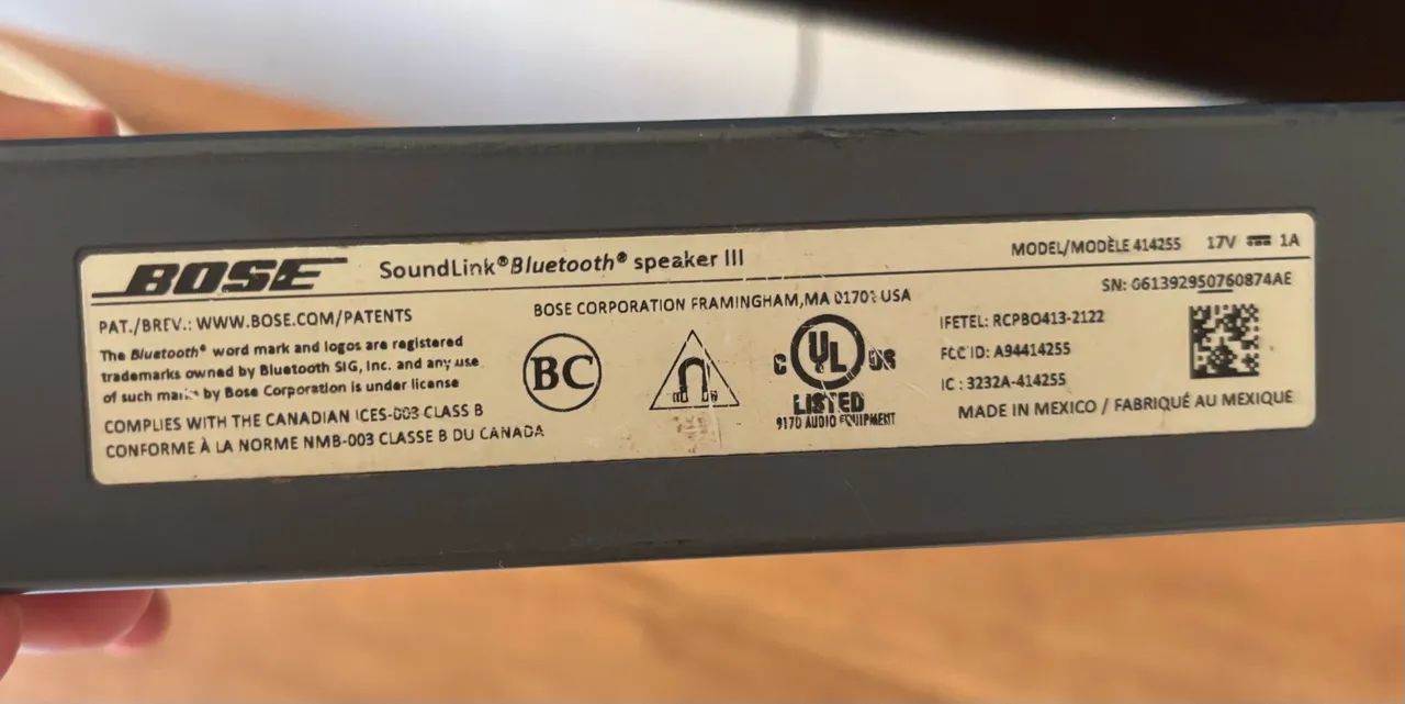 Bose SoundLink Bluetooth Speaker III - Foto 2