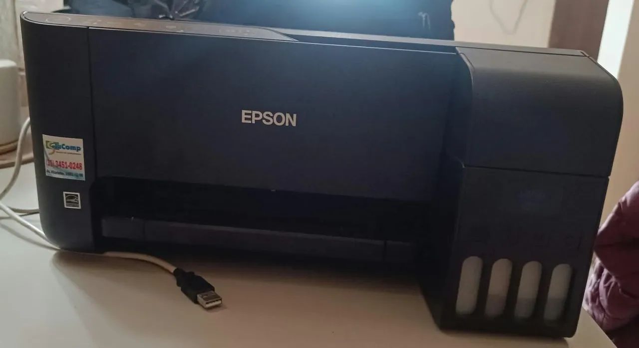 Impressora multifuncional cor Epson EcoTank L3250 - Foto 2