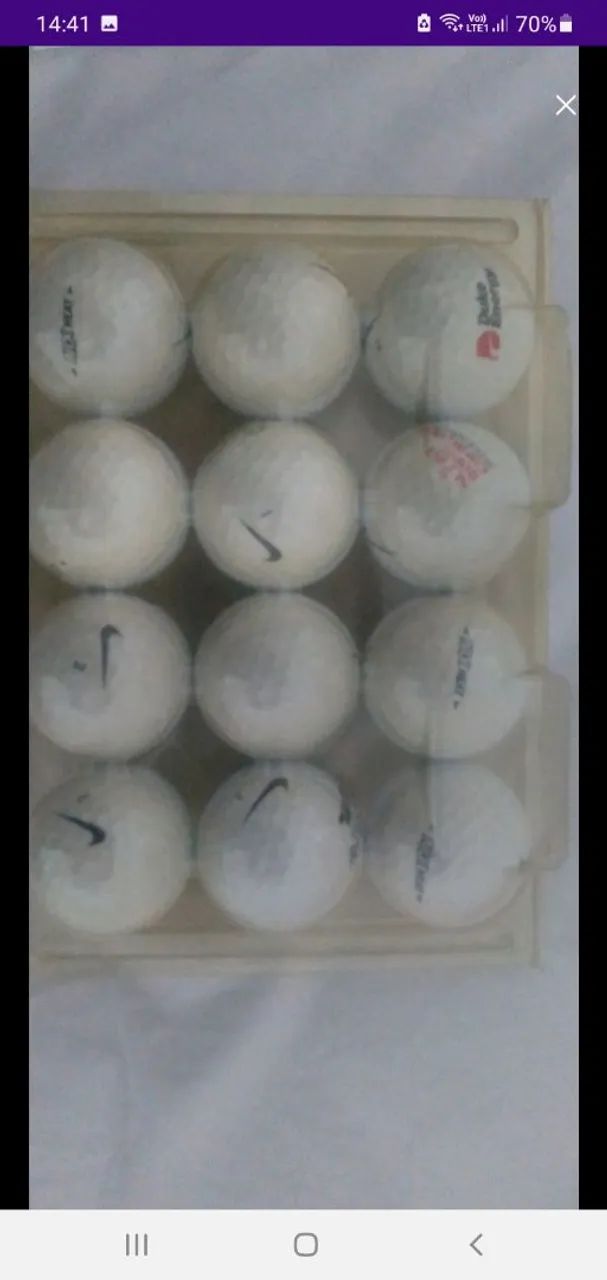 Bolas de golfe novas - Foto 2