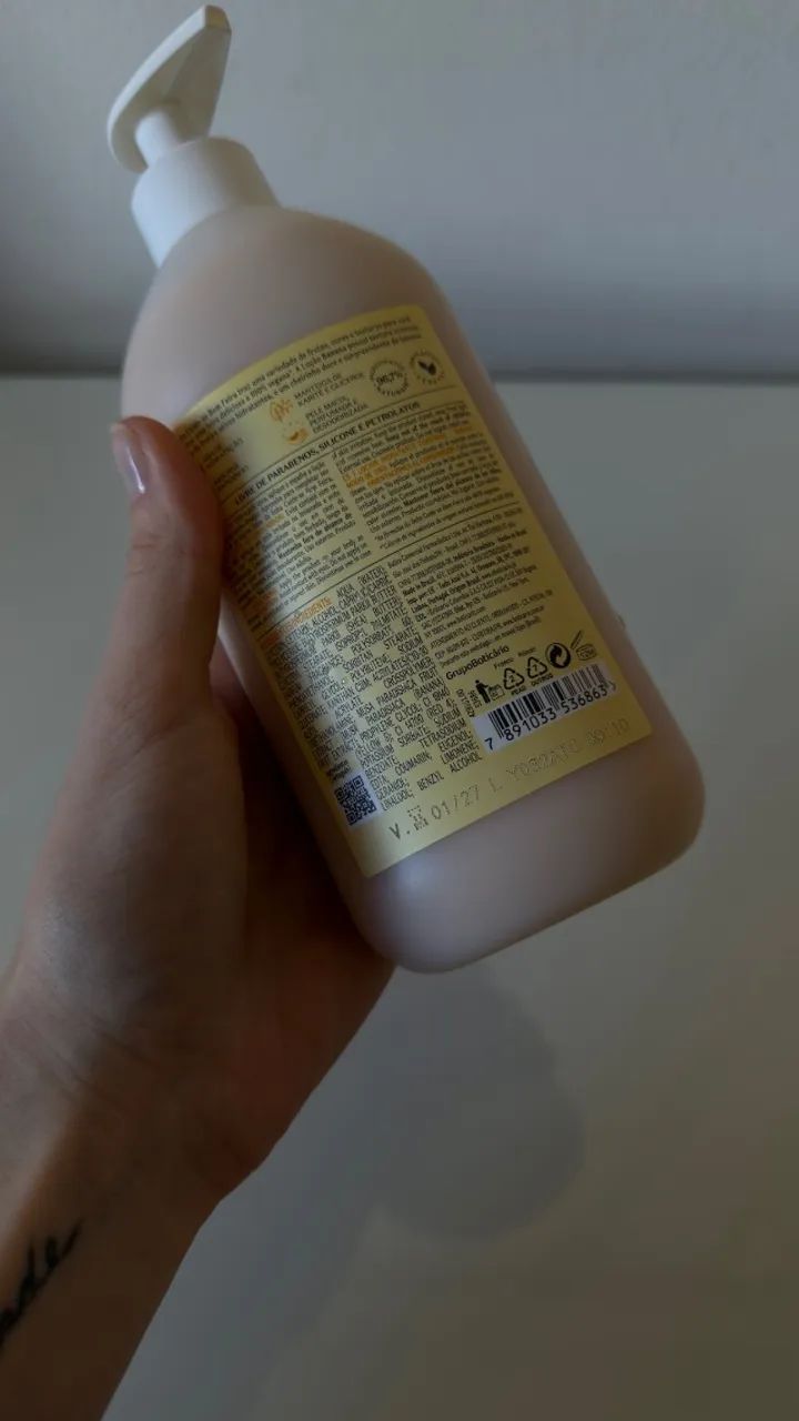 Hidratante O Boticário Cuide-se Bem Banana  - Foto 3