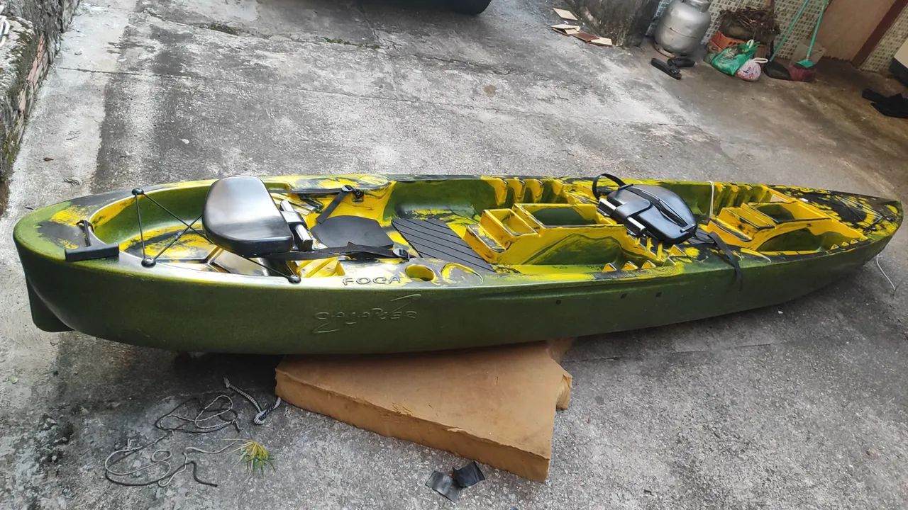 Caiaque duplo de pesca - Foto 3