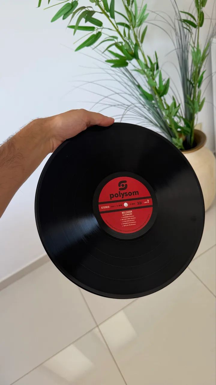Disco de vinil LP Belchior - Alucinação - Polysom - Foto 4