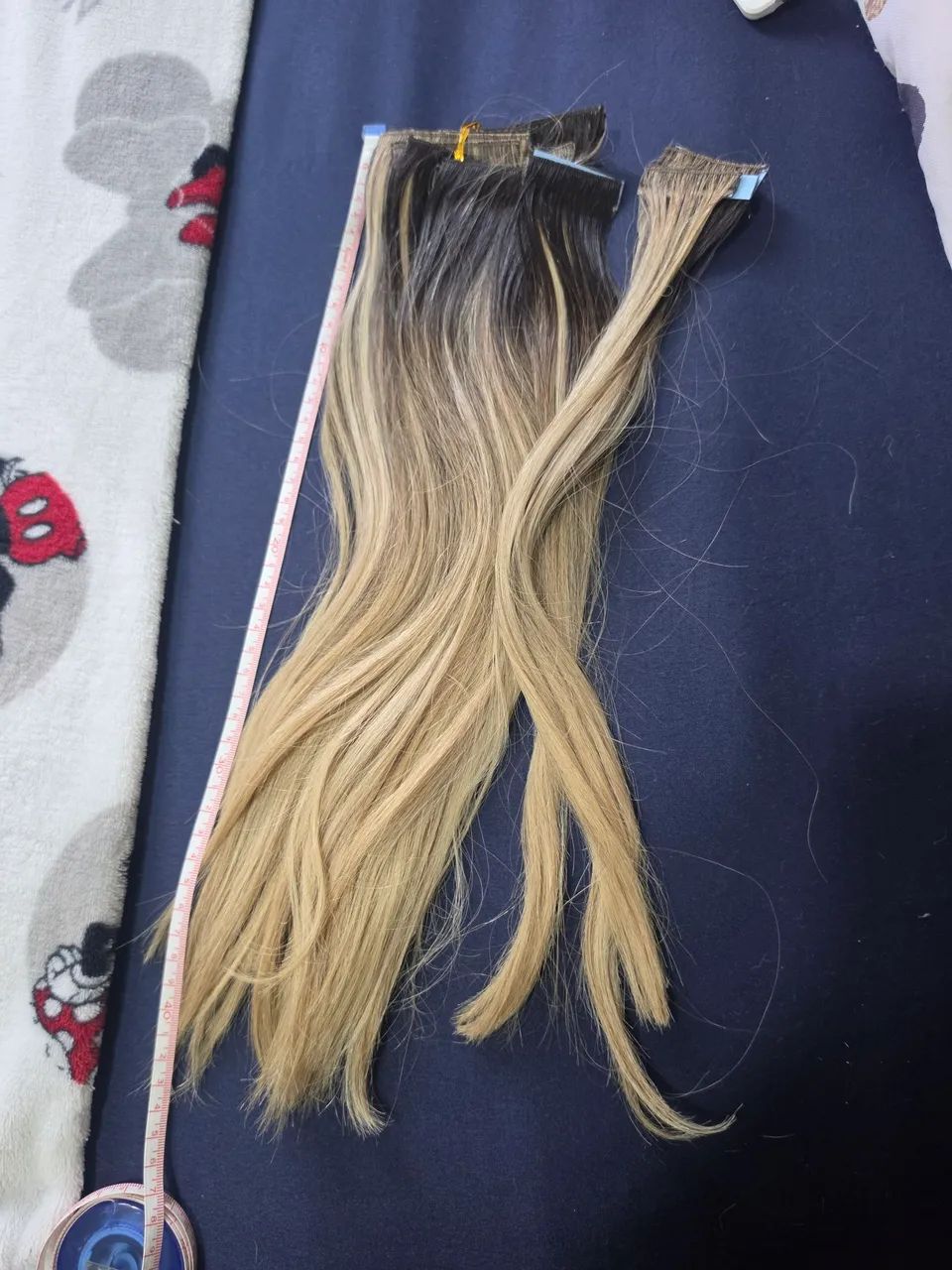 Mega Hair Loiro 43 CM - Foto 3
