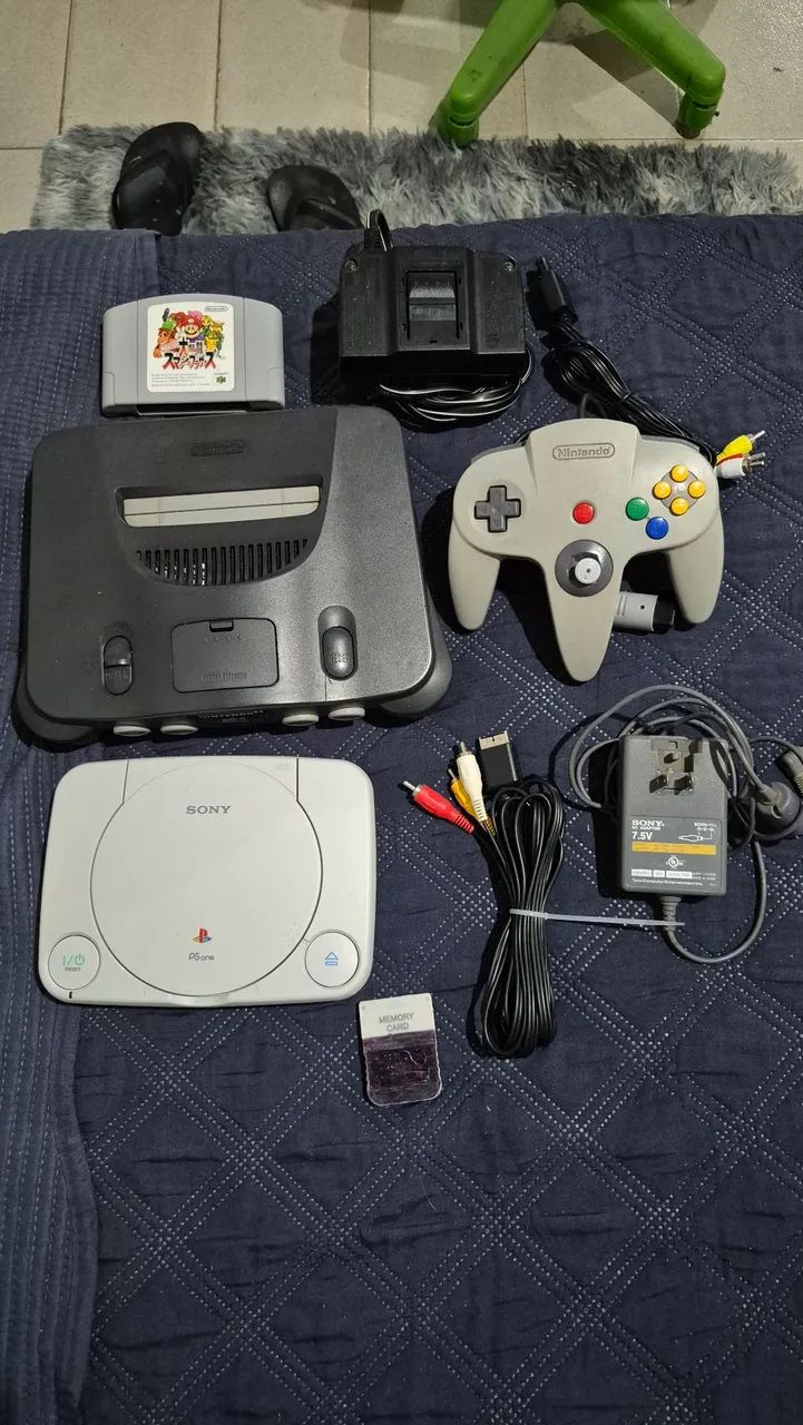 Lote de games (N64 + PsOne)