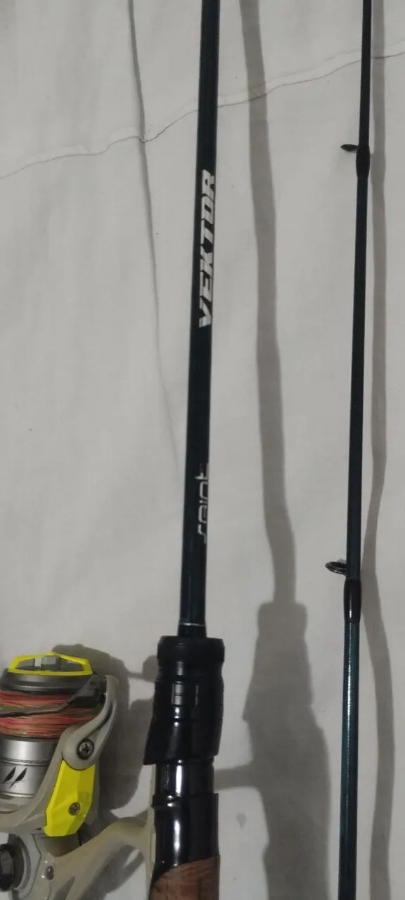 Vara de pesca para isca artificial  - Foto 2