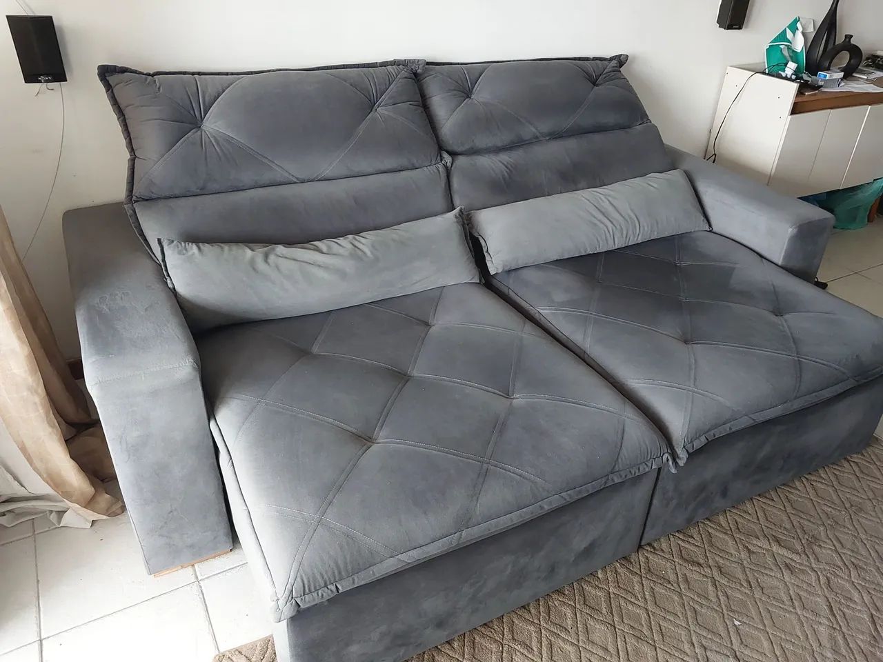 Sofa Retrátil 2,20 Ótimo Estado  - Foto 5