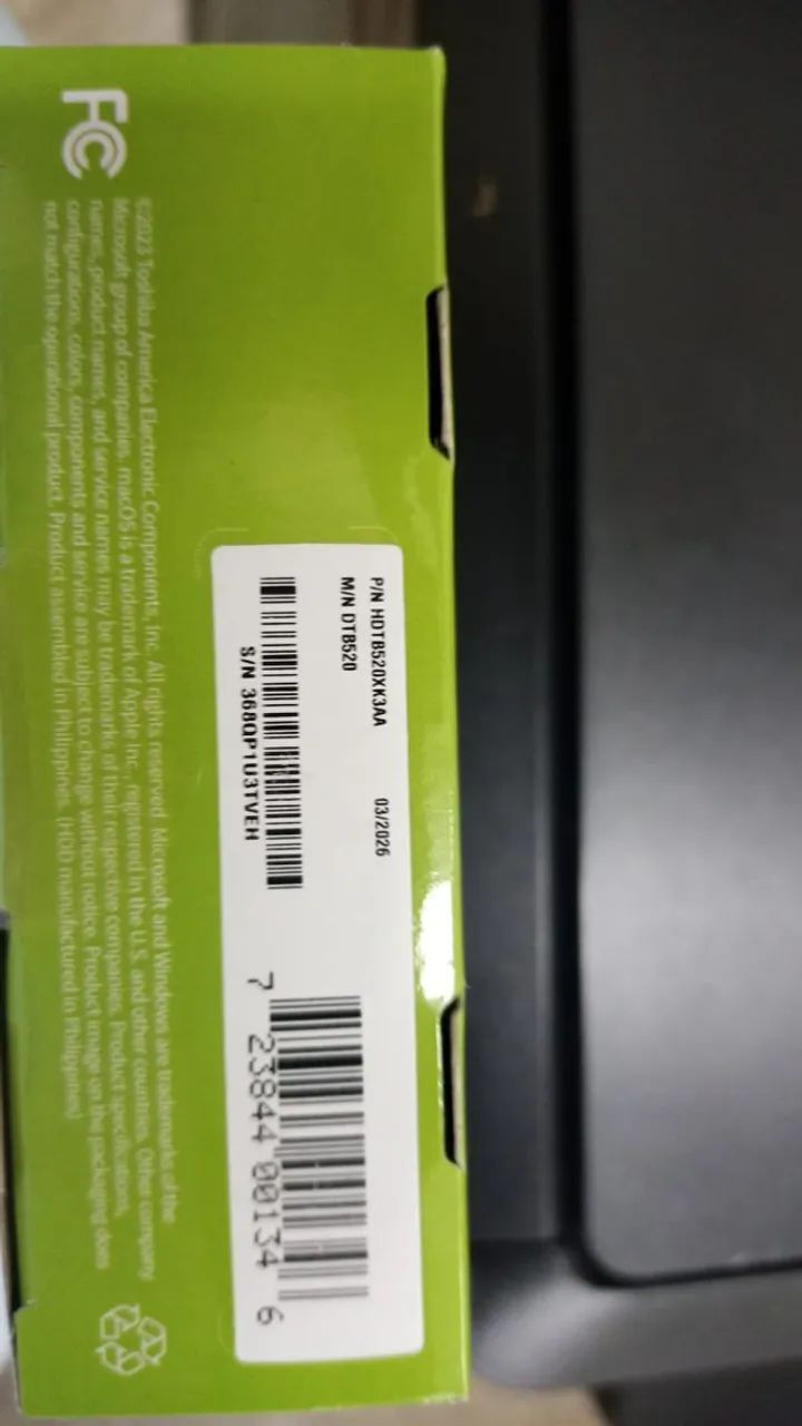HD Externo toshiba canvio basics 2tb - Foto 4