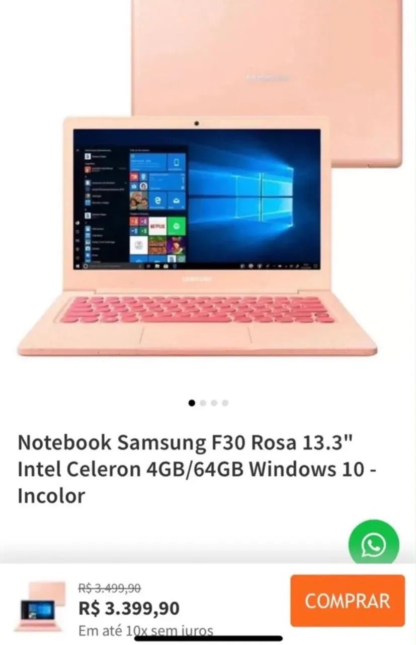 Notebook Samsung - Foto 5
