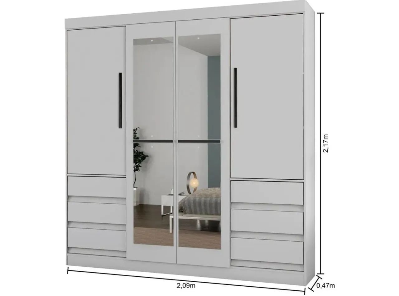 Guarda Roupa impecável!!! - Foto 2