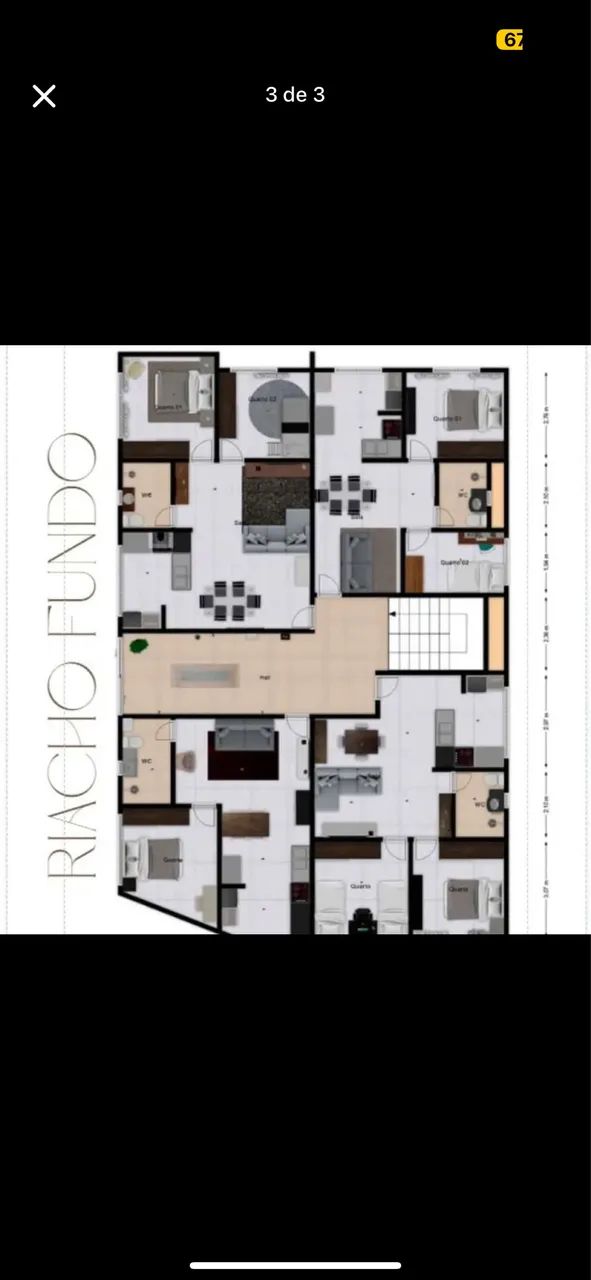 Apartamentos 01 e 02 quartos - Riacho Fundo 02 - Foto 3