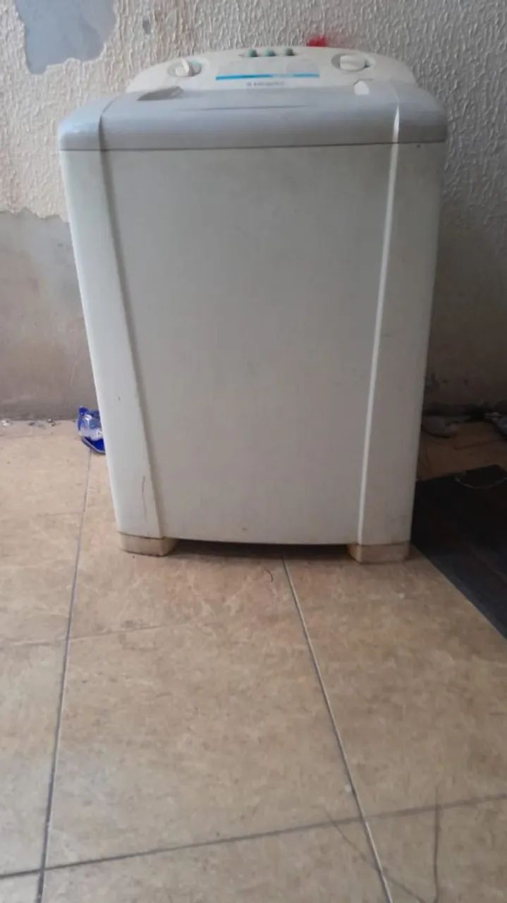 Maquina com pequeno defeito 