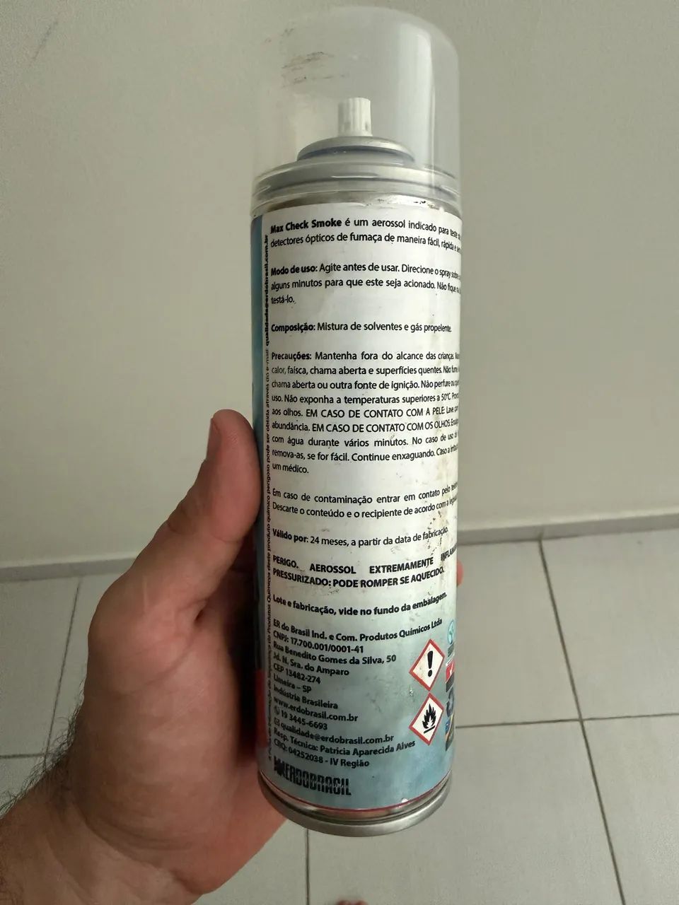 Spray para teste detector de fumaça  - Foto 2