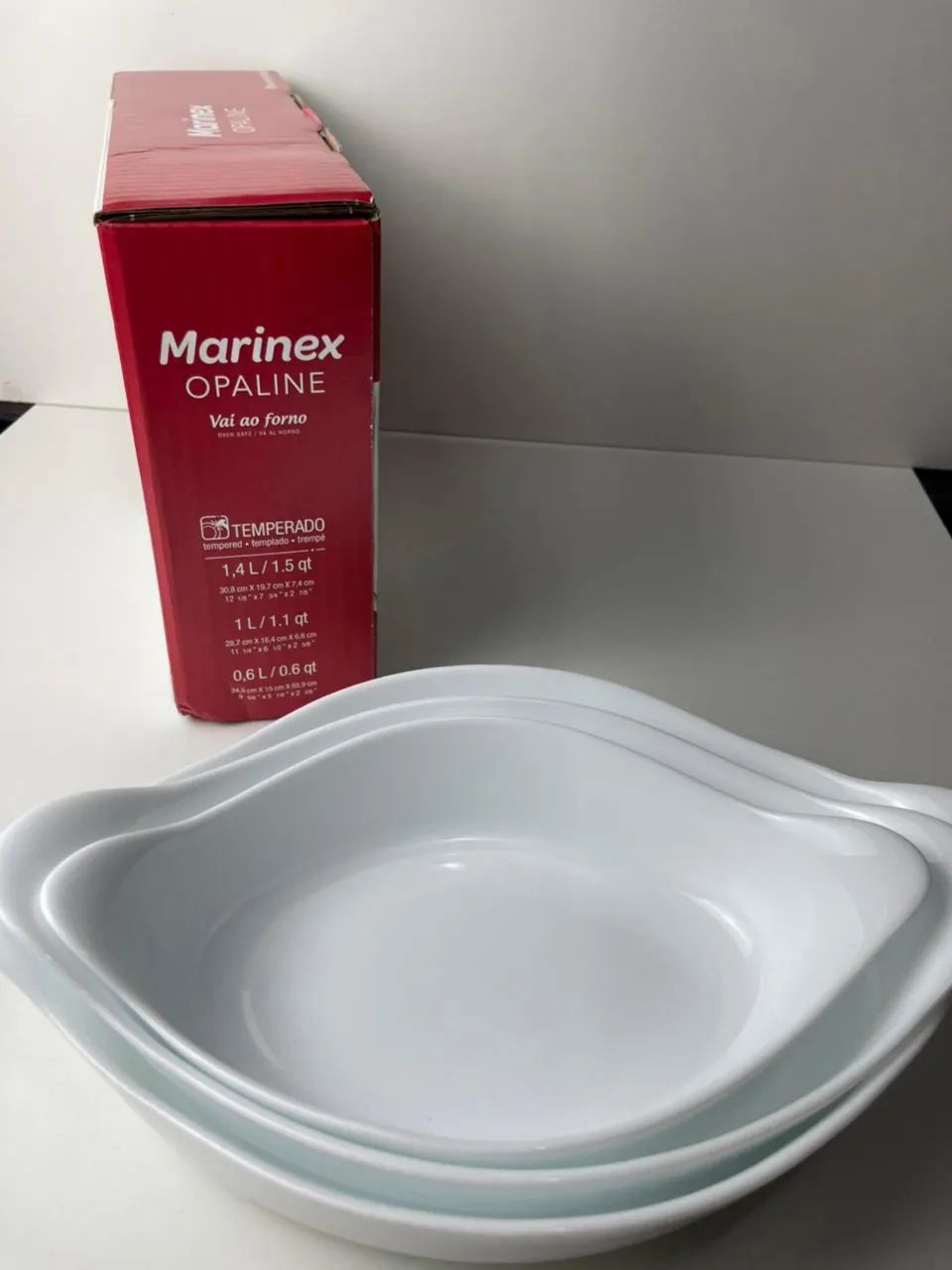Assadeiras de porcelana NOVAS  - Foto 4