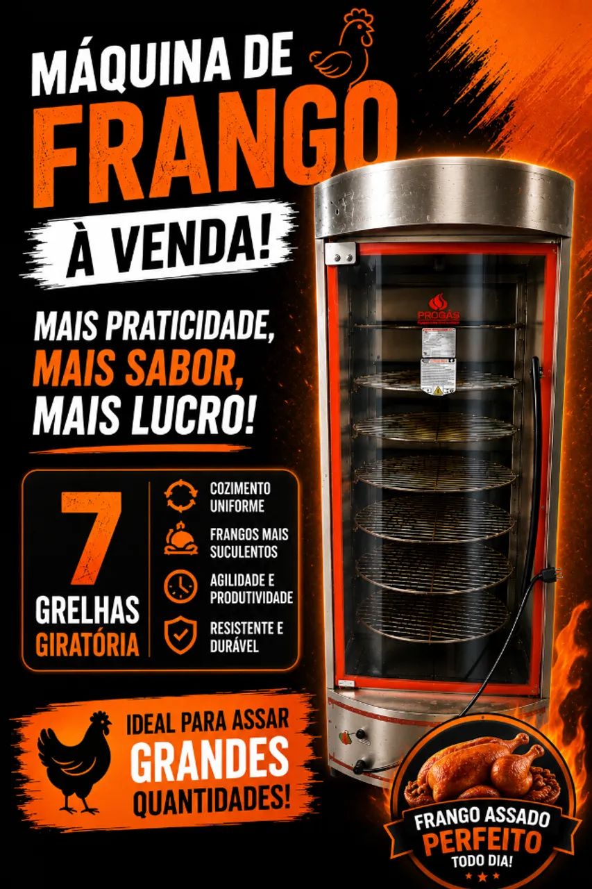 Maquina de Assar Frango