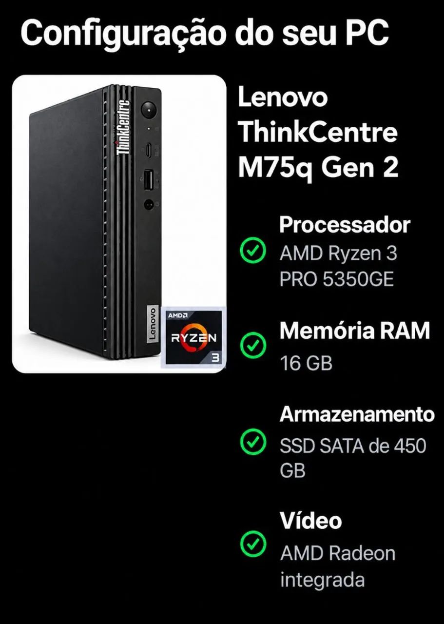 VENDO PC MINI LENOVO