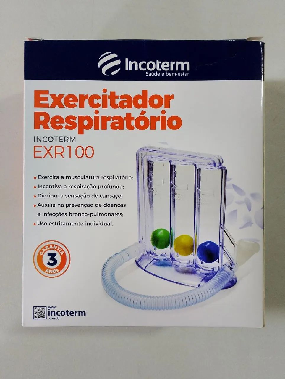 Exercitador Respiratório - Incoterm  - Foto 5
