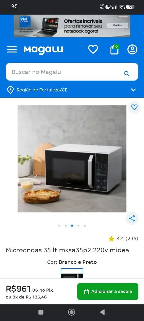 Vendo ou troco microondas  - Foto 3