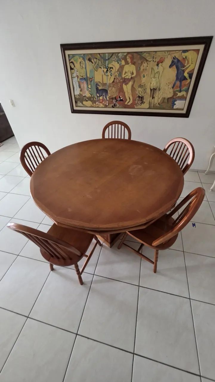 Mesa Madeira Maciça  - Foto 2