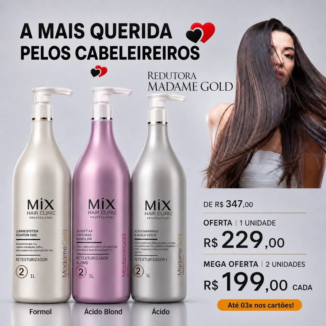 Vende se produtos de Cabelos 