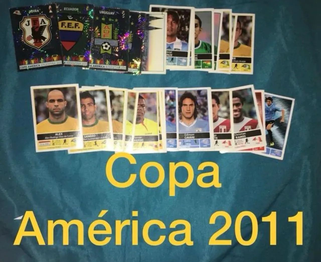 Figurinha das copas Américas e copas do mundo  - Foto 3