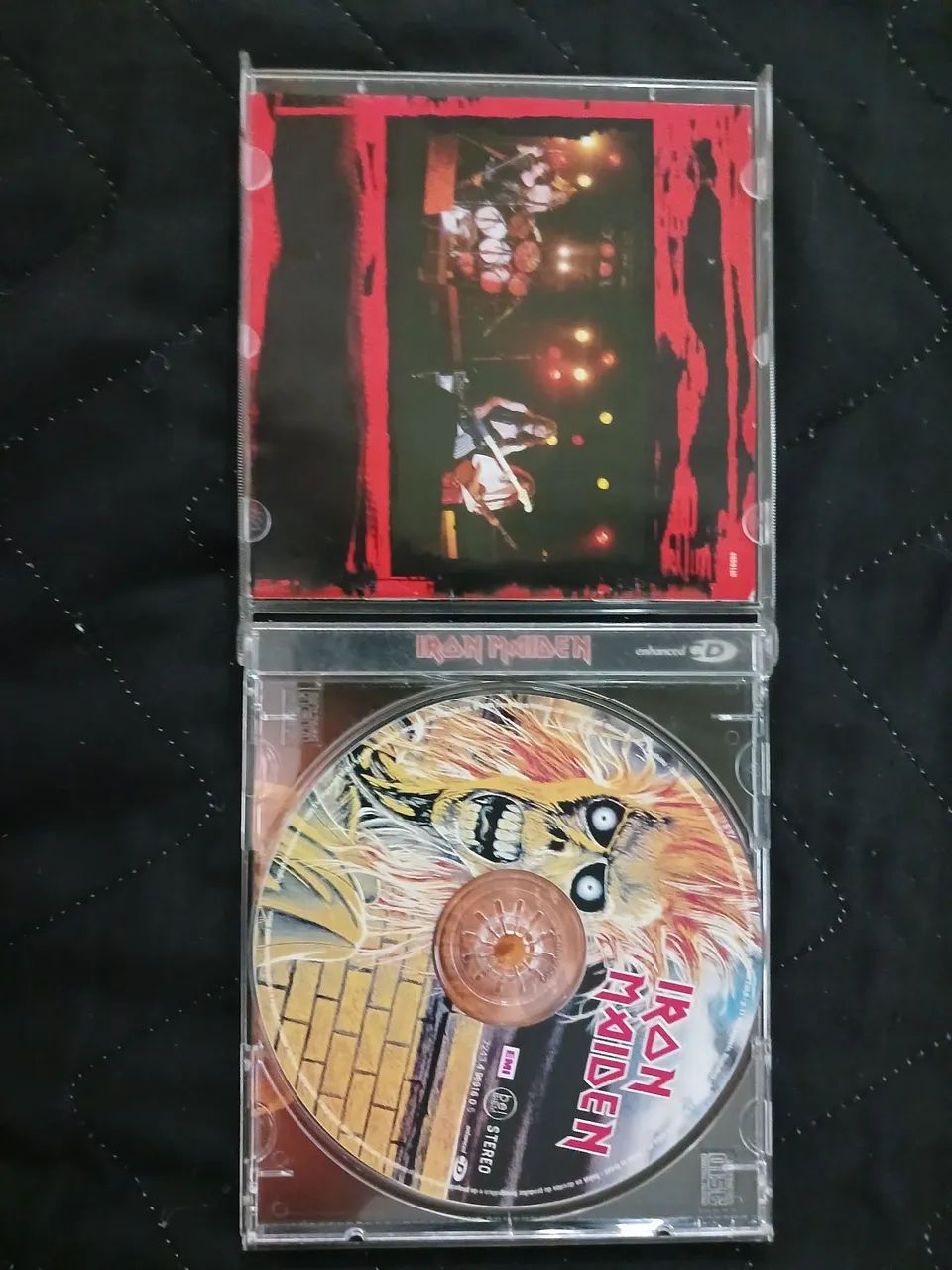 CD Iron Maiden autografado Paul d' Anno - Foto 5