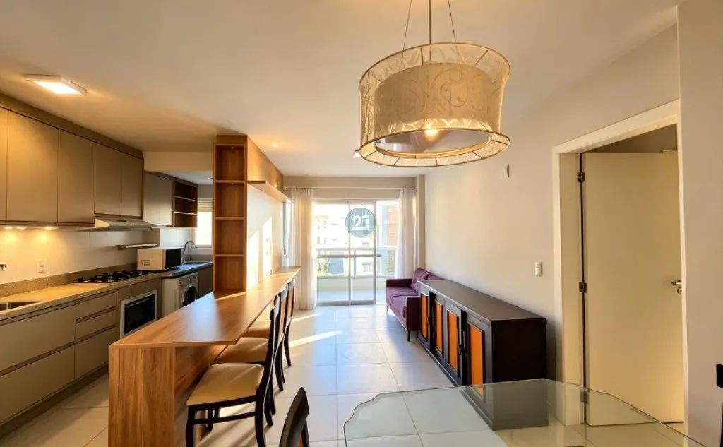 Apartamento mobiliado com 02 quartos, 01 agaragem, e ampla sacada com churrasqueira no Sac - Foto 2