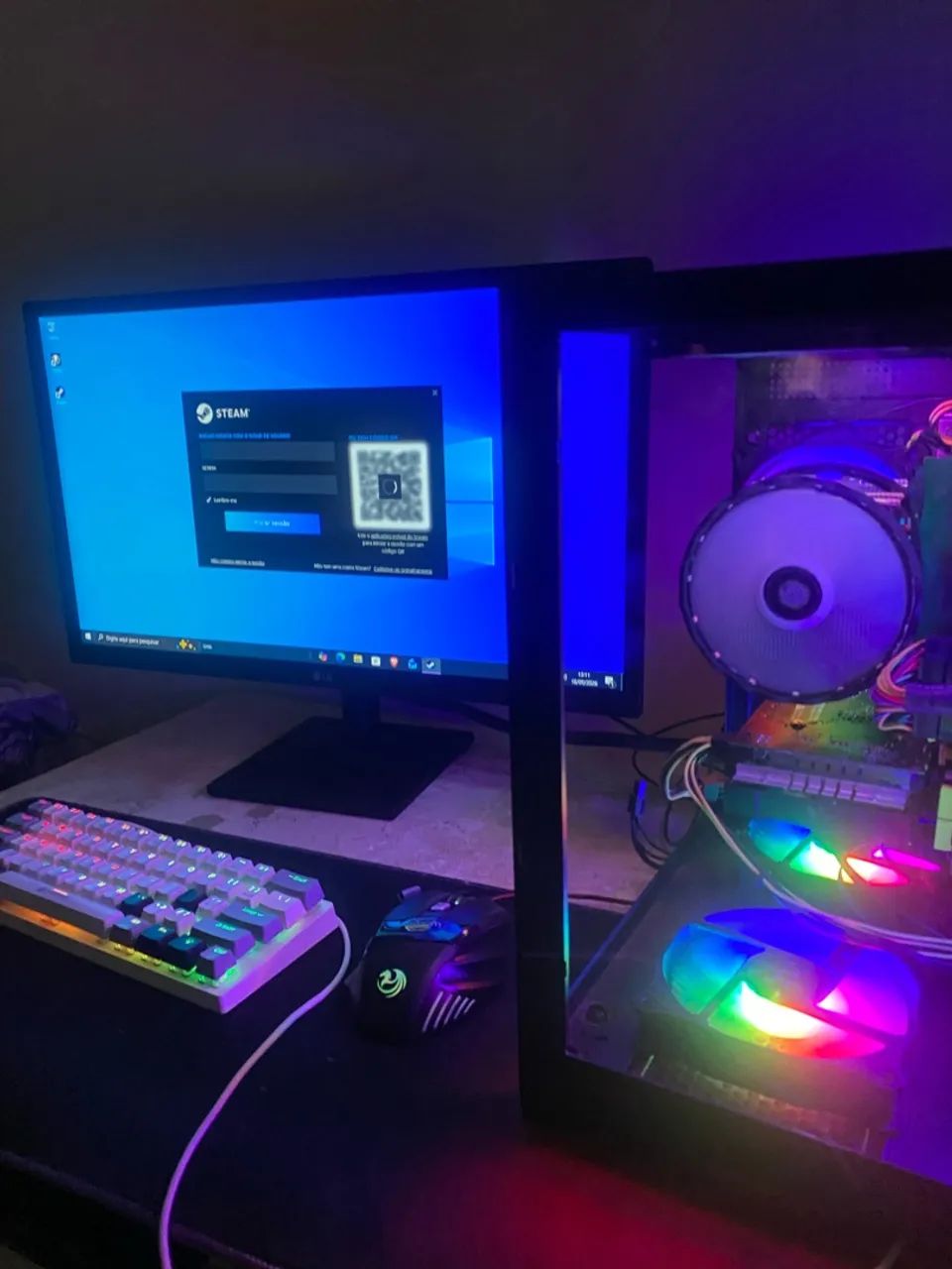 Pc ryzen é rx580