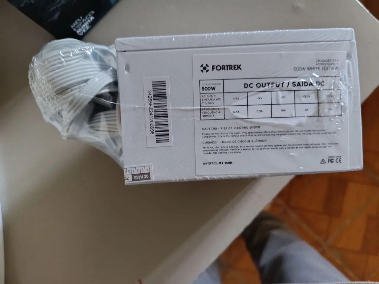 Fonte PC gamer nova na caixa  - Foto 4